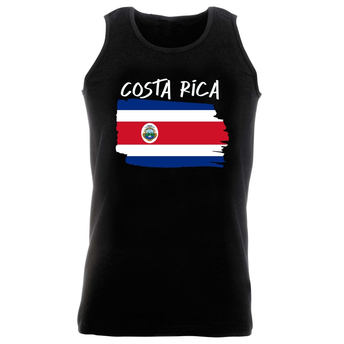 Costa Rica (State) Country Flag Nationality - Vest Singlet Unisex Tank Top - 123t Australia | Funny T-Shirts Mugs Novelty Gifts