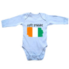 Cote Divoire Country Flag Nationality - Babygrow Baby - 123t Australia | Funny T-Shirts Mugs Novelty Gifts