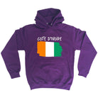 Cote Divoire Country Flag Nationality - Hoodies Hoodie - 123t Australia | Funny T-Shirts Mugs Novelty Gifts