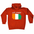 Cote Divoire Country Flag Nationality - Kids Children Hoodie - 123t Australia | Funny T-Shirts Mugs Novelty Gifts