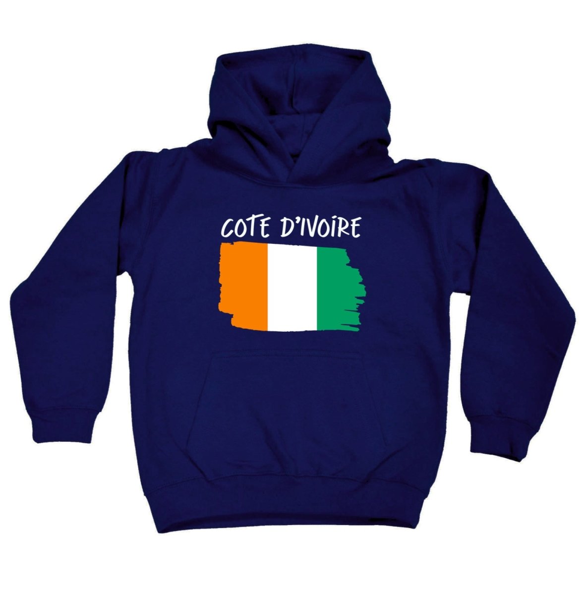 Cote Divoire Country Flag Nationality - Kids Children Hoodie - 123t Australia | Funny T-Shirts Mugs Novelty Gifts