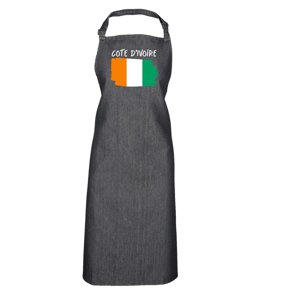 Cote Divoire Country Flag Nationality - Kitchen Apron - 123t Australia | Funny T-Shirts Mugs Novelty Gifts