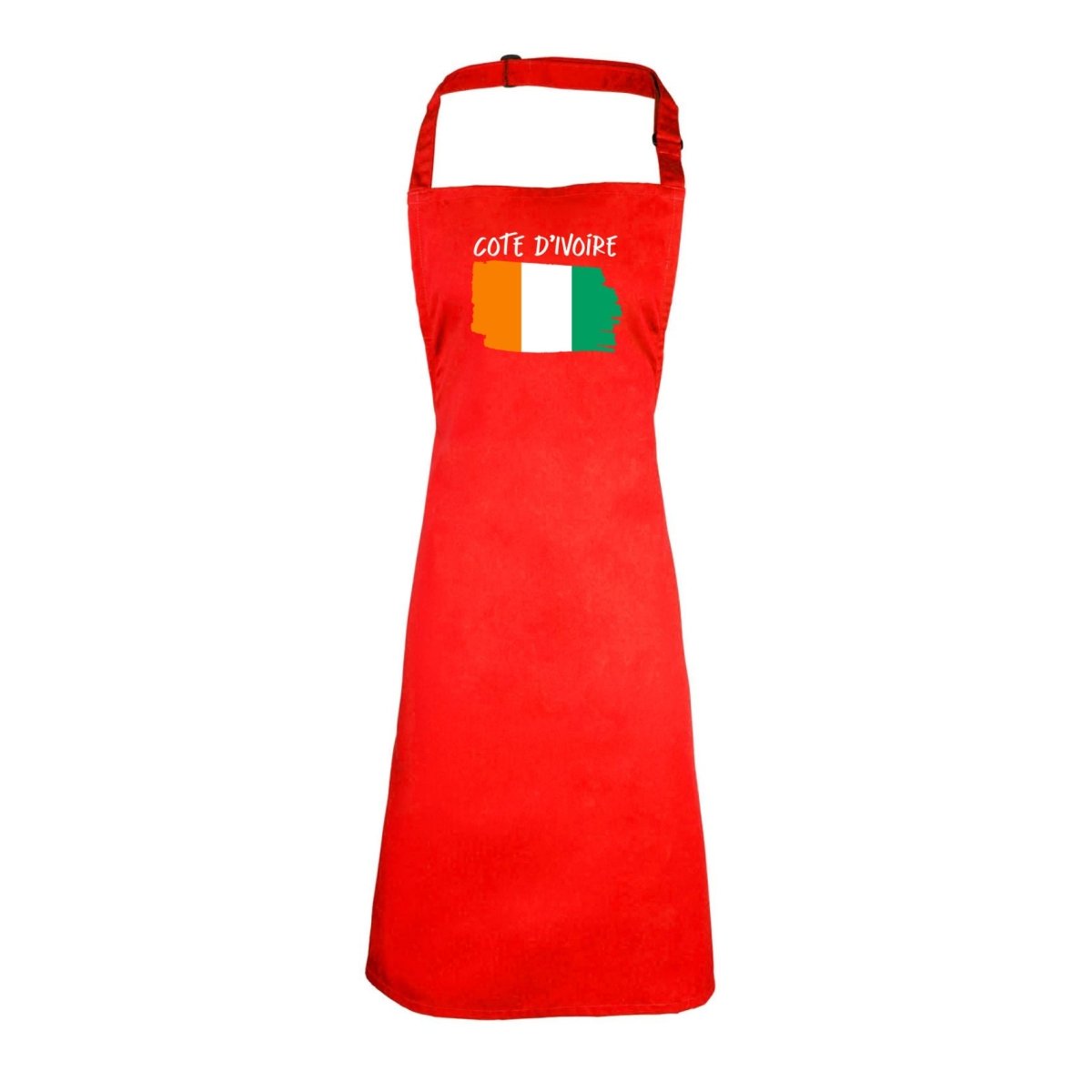 Cote Divoire Country Flag Nationality - Kitchen Apron - 123t Australia | Funny T-Shirts Mugs Novelty Gifts