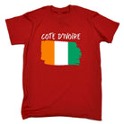 Cote Divoire - Country Flag Nationality Mens T-Shirt T Shirt Tshirts - 123t Australia | Funny T-Shirts Mugs Novelty Gifts