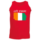 Cote Divoire Country Flag Nationality - Vest Singlet Unisex Tank Top - 123t Australia | Funny T-Shirts Mugs Novelty Gifts