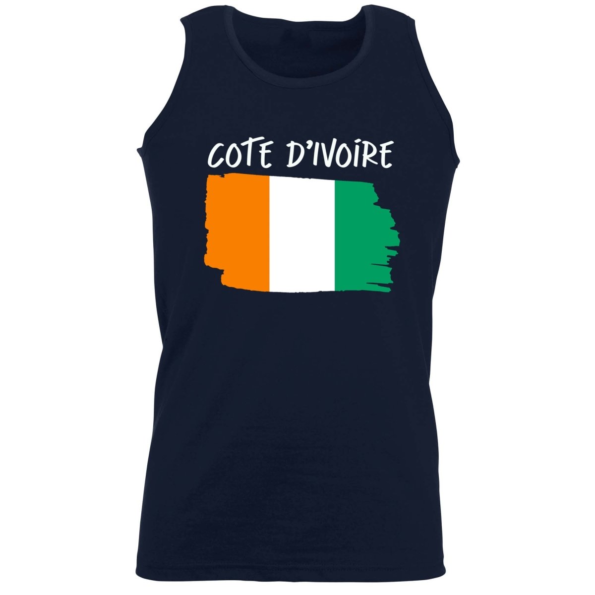 Cote Divoire Country Flag Nationality - Vest Singlet Unisex Tank Top - 123t Australia | Funny T-Shirts Mugs Novelty Gifts