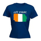 Cote Divoire Country Flag Nationality - Womens T-Shirt T Shirt Tshirt - 123t Australia | Funny T-Shirts Mugs Novelty Gifts