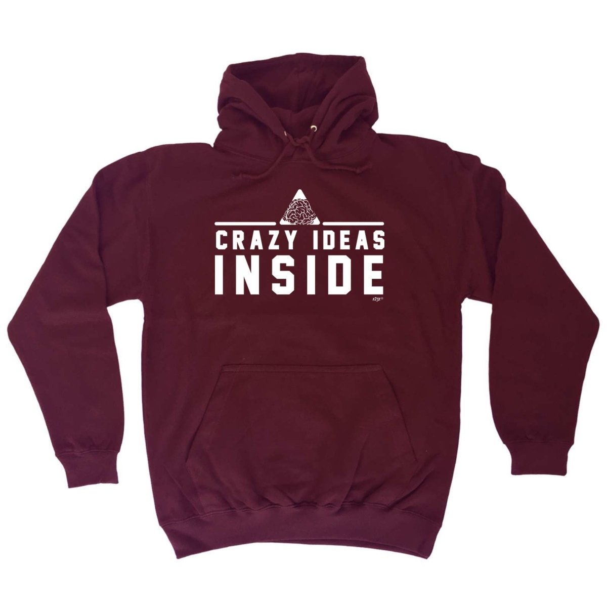 Crazy Ideas Inside - Funny Novelty Hoodies Hoodie - 123t Australia | Funny T-Shirts Mugs Novelty Gifts