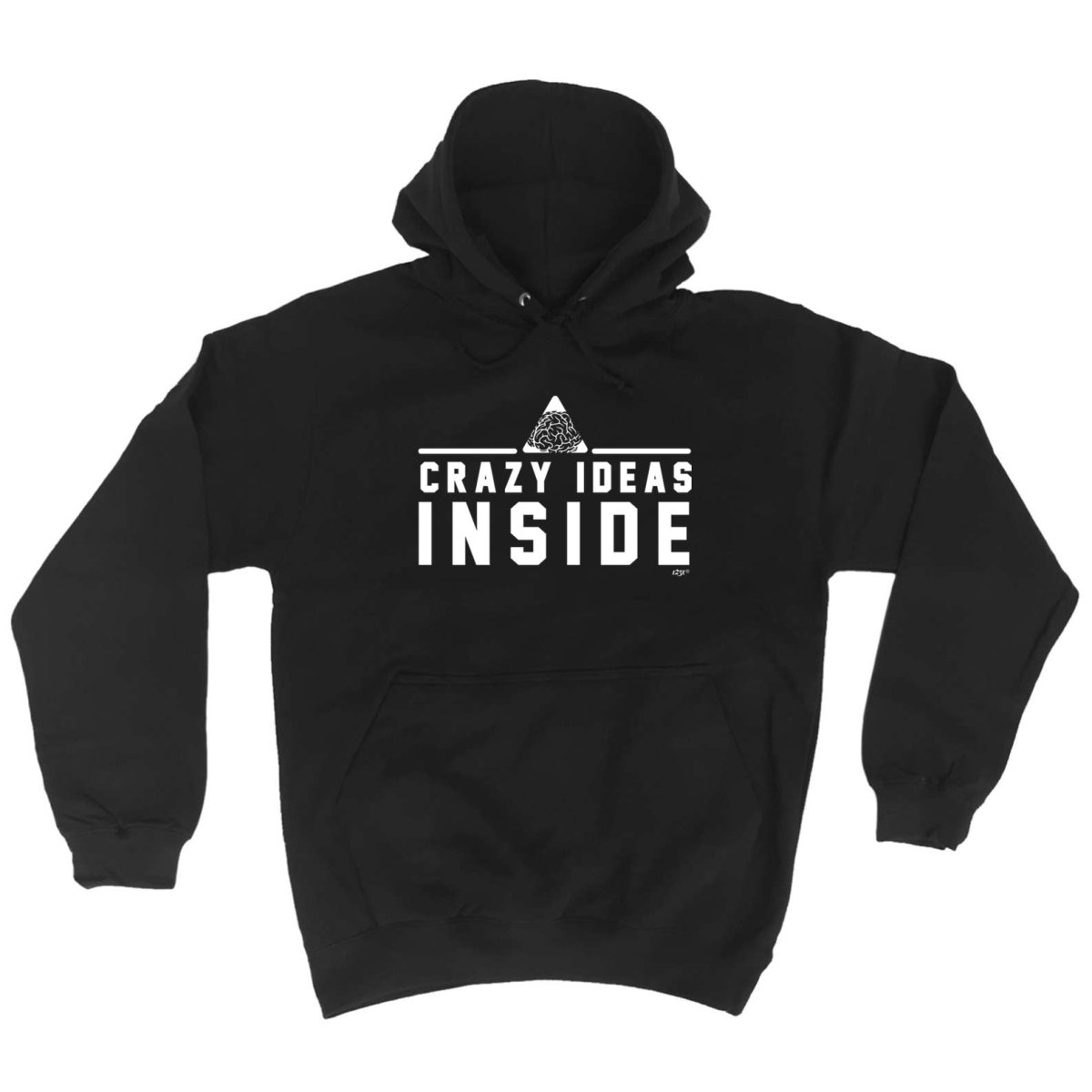 Crazy Ideas Inside - Funny Novelty Hoodies Hoodie - 123t Australia | Funny T-Shirts Mugs Novelty Gifts