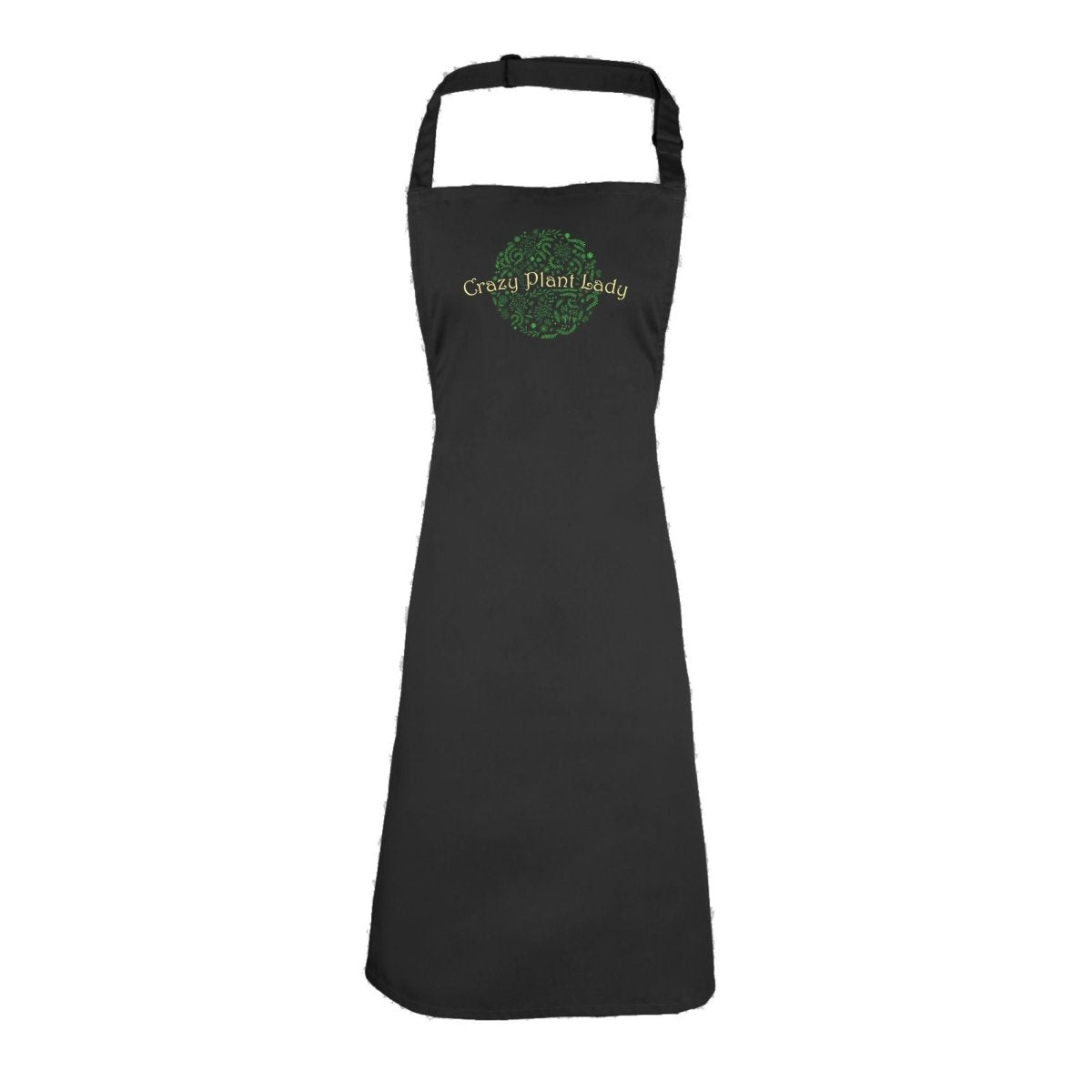 Crazy Plant Lady Garden - Funny Novelty Kitchen Adult Apron - 123t Australia | Funny T-Shirts Mugs Novelty Gifts