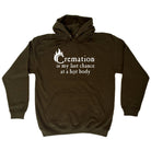 Cremation Hot Body - Funny Novelty Hoodies Hoodie - 123t Australia | Funny T-Shirts Mugs Novelty Gifts