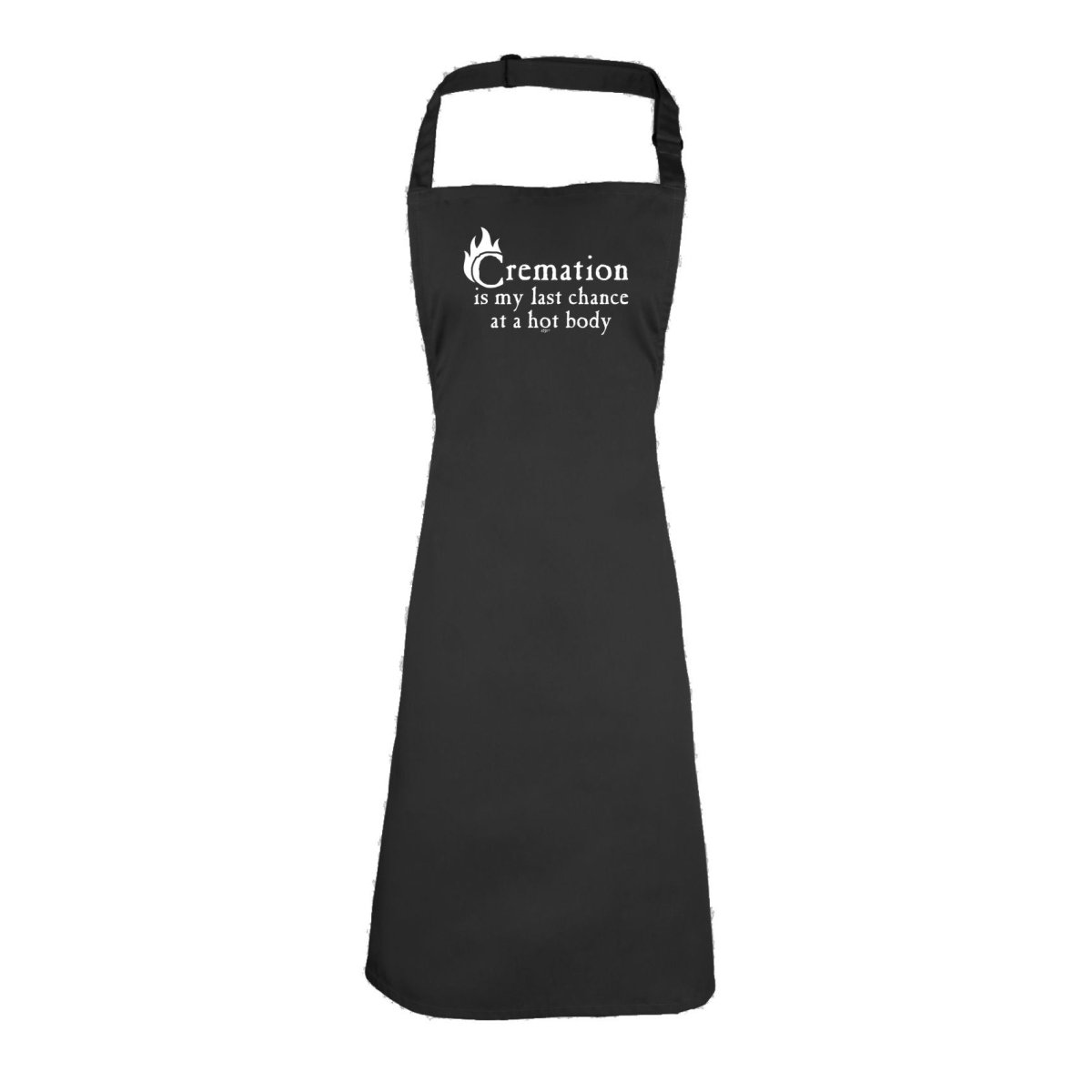 Cremation Hot Body - Funny Novelty Kitchen Adult Apron - 123t Australia | Funny T-Shirts Mugs Novelty Gifts