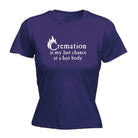 Cremation Hot Body - Funny Novelty Womens T-Shirt T Shirt Tshirt - 123t Australia | Funny T-Shirts Mugs Novelty Gifts