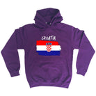 Croatia Country Flag Nationality - Hoodies Hoodie - 123t Australia | Funny T-Shirts Mugs Novelty Gifts