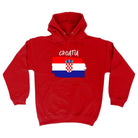 Croatia Country Flag Nationality - Hoodies Hoodie - 123t Australia | Funny T-Shirts Mugs Novelty Gifts