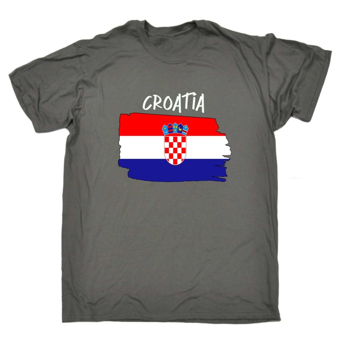 Croatia - Country Flag Nationality Mens T-Shirt T Shirt Tshirts - 123t Australia | Funny T-Shirts Mugs Novelty Gifts