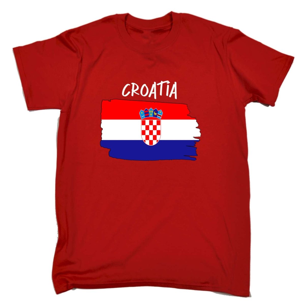 Croatia - Country Flag Nationality Mens T-Shirt T Shirt Tshirts - 123t Australia | Funny T-Shirts Mugs Novelty Gifts