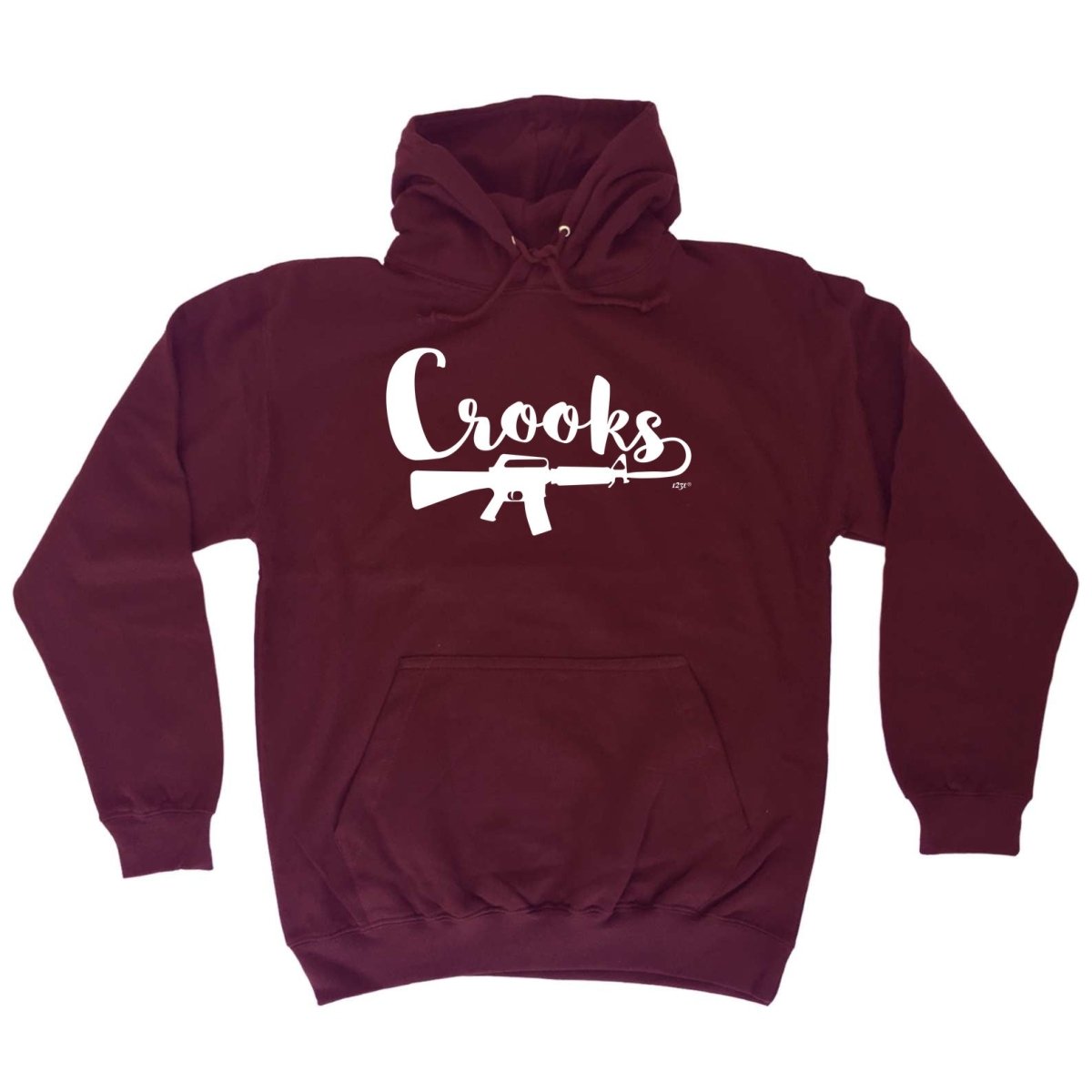 Crooks - Funny Novelty Hoodies Hoodie - 123t Australia | Funny T-Shirts Mugs Novelty Gifts