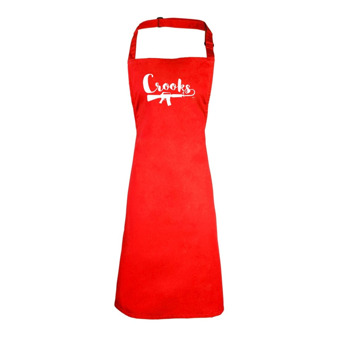 Crooks - Funny Novelty Kitchen Adult Apron - 123t Australia | Funny T-Shirts Mugs Novelty Gifts