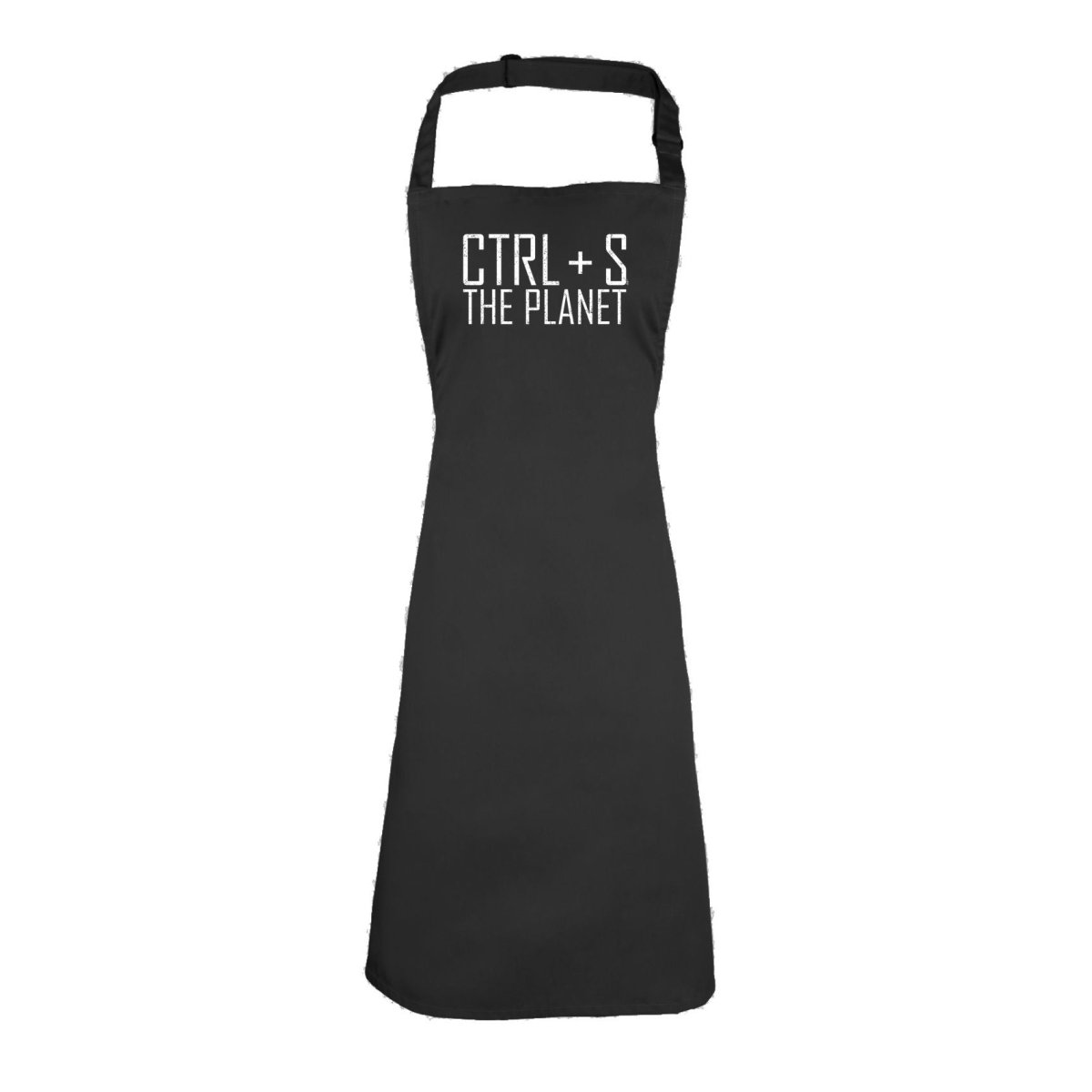 Ctrl S Save The Planet - Funny Novelty Kitchen Adult Apron - 123t Australia | Funny T-Shirts Mugs Novelty Gifts