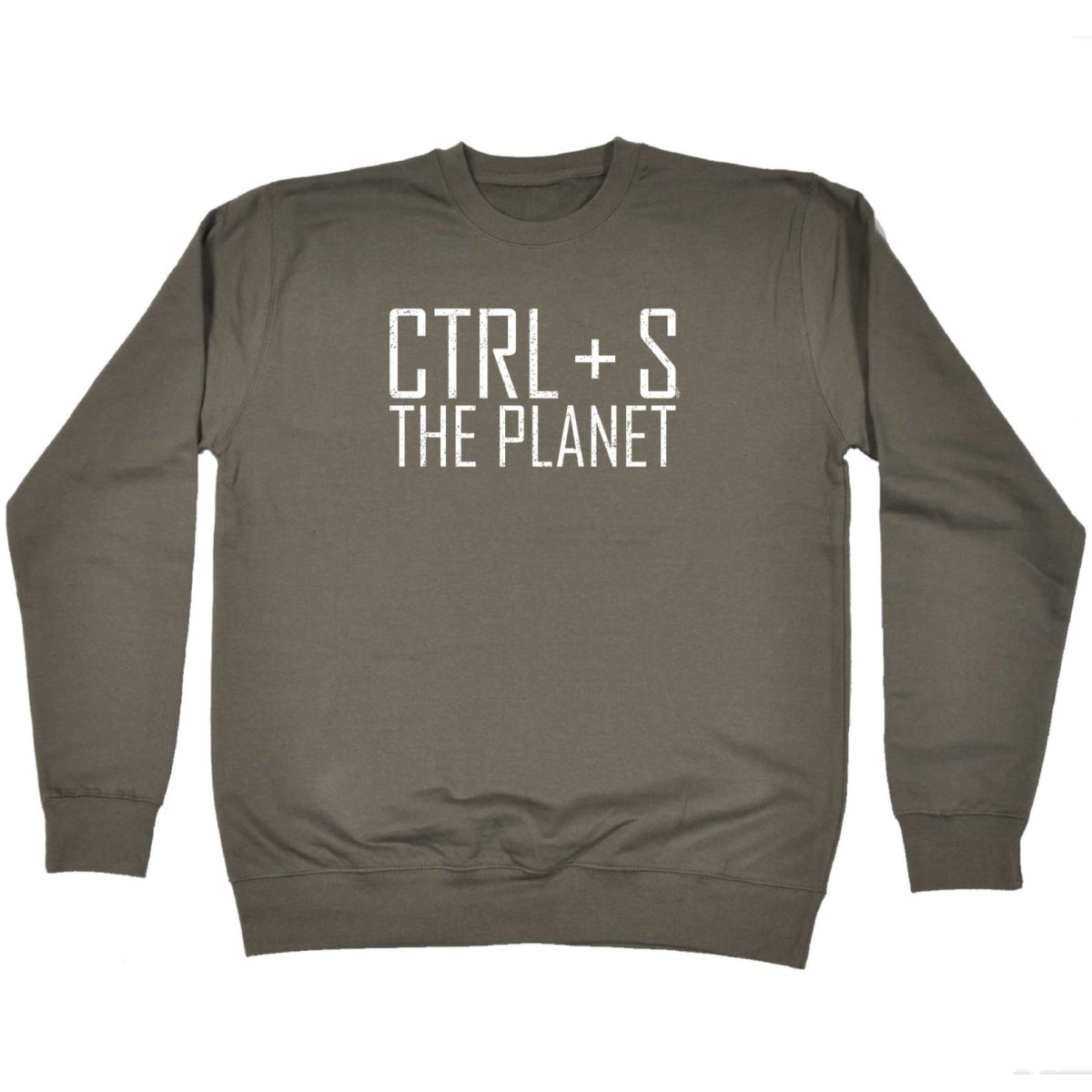 Ctrl S Save The Planet - Funny Novelty Sweatshirt - 123t Australia | Funny T-Shirts Mugs Novelty Gifts