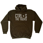 Ctrl S Save The Tigers - Funny Novelty Hoodies Hoodie - 123t Australia | Funny T-Shirts Mugs Novelty Gifts