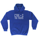 Ctrl S Save The Tigers - Funny Novelty Hoodies Hoodie - 123t Australia | Funny T-Shirts Mugs Novelty Gifts