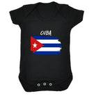 Cuba Country Flag Nationality - Babygrow Baby - 123t Australia | Funny T-Shirts Mugs Novelty Gifts