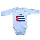 Cuba Country Flag Nationality - Babygrow Baby - 123t Australia | Funny T-Shirts Mugs Novelty Gifts