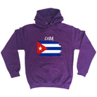 Cuba Country Flag Nationality - Hoodies Hoodie - 123t Australia | Funny T-Shirts Mugs Novelty Gifts