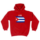 Cuba Country Flag Nationality - Hoodies Hoodie - 123t Australia | Funny T-Shirts Mugs Novelty Gifts