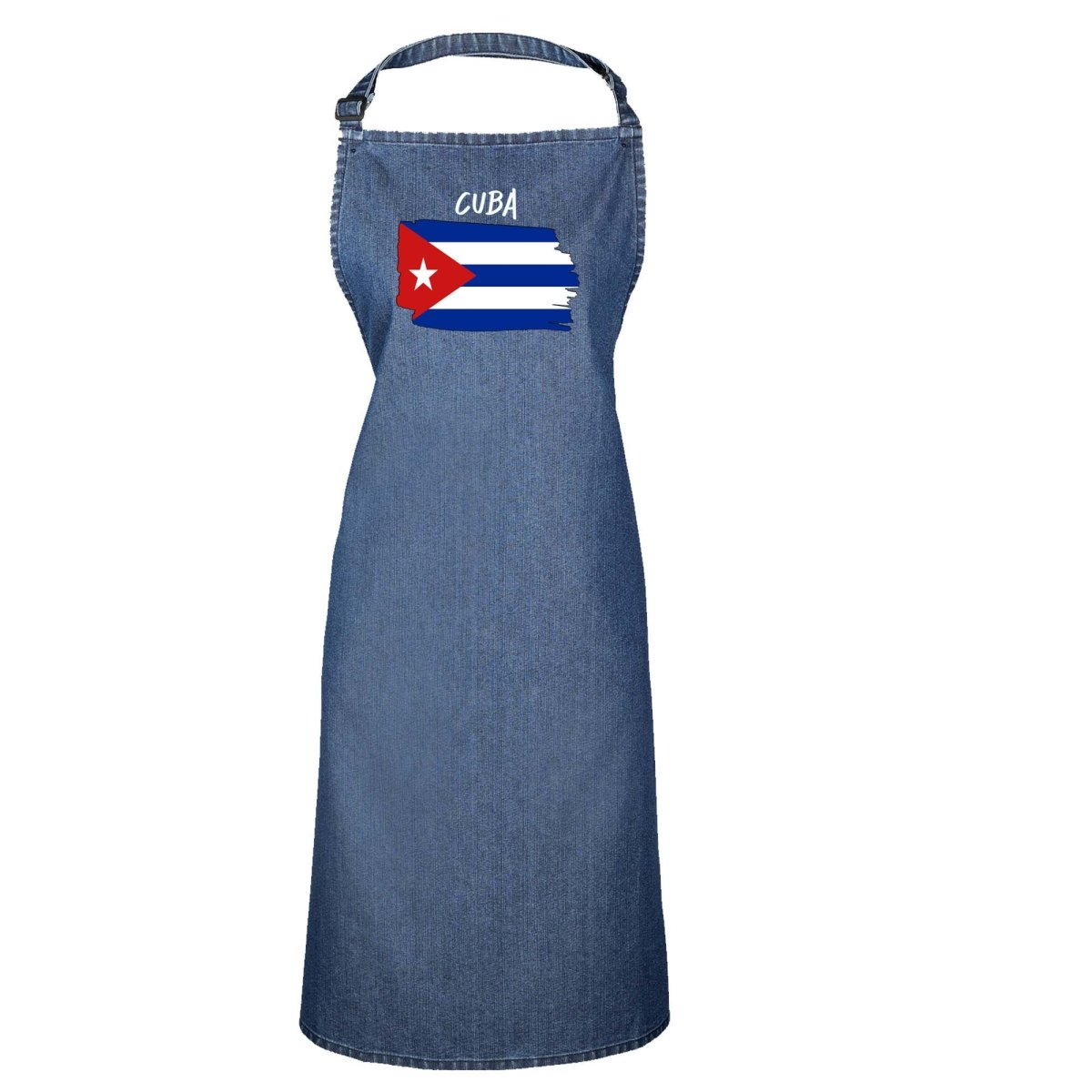 Cuba Country Flag Nationality - Kitchen Apron - 123t Australia | Funny T-Shirts Mugs Novelty Gifts