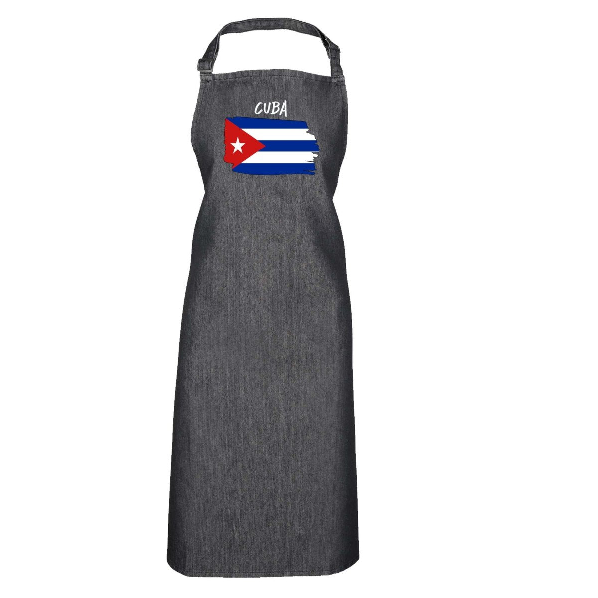 Cuba Country Flag Nationality - Kitchen Apron - 123t Australia | Funny T-Shirts Mugs Novelty Gifts