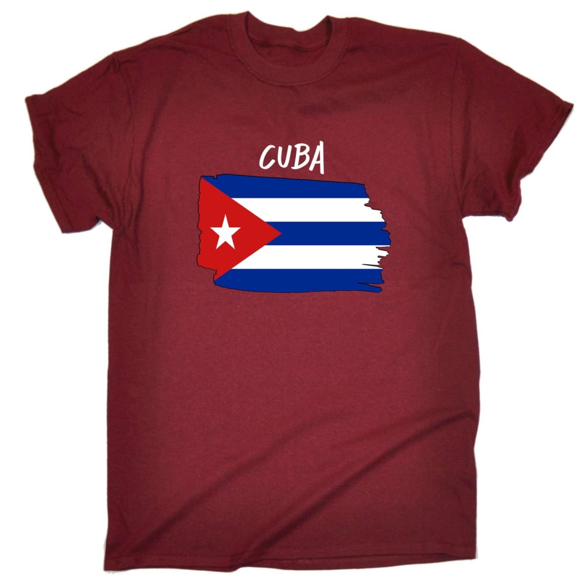 Cuba - Country Flag Nationality Mens T-Shirt T Shirt Tshirts - 123t Australia | Funny T-Shirts Mugs Novelty Gifts