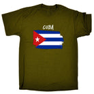 Cuba - Country Flag Nationality Mens T-Shirt T Shirt Tshirts - 123t Australia | Funny T-Shirts Mugs Novelty Gifts