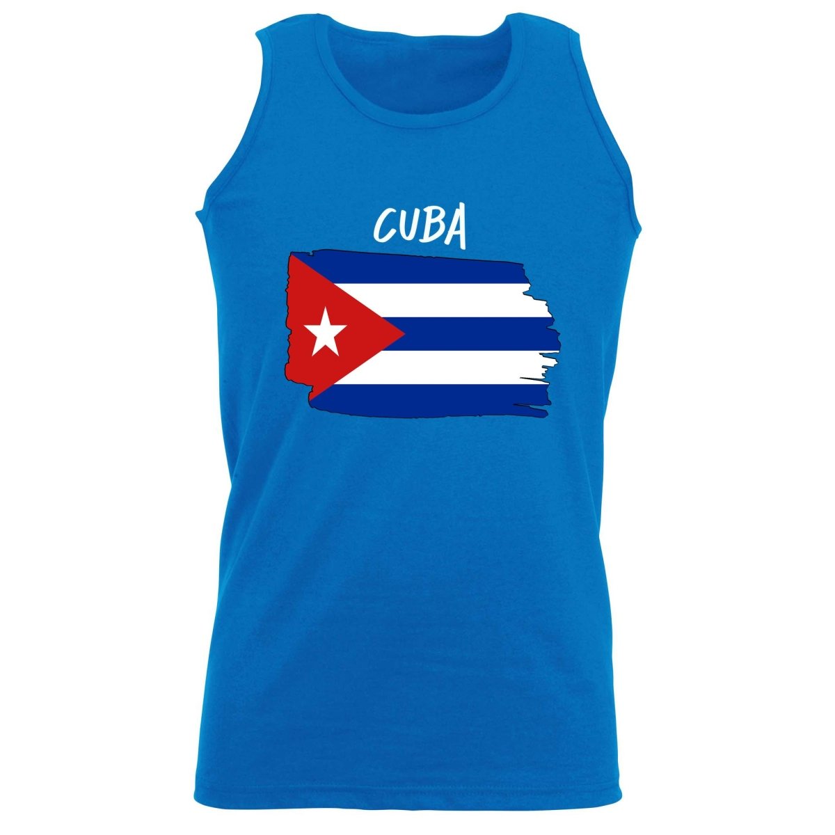 Cuba Country Flag Nationality - Vest Singlet Unisex Tank Top - 123t Australia | Funny T-Shirts Mugs Novelty Gifts