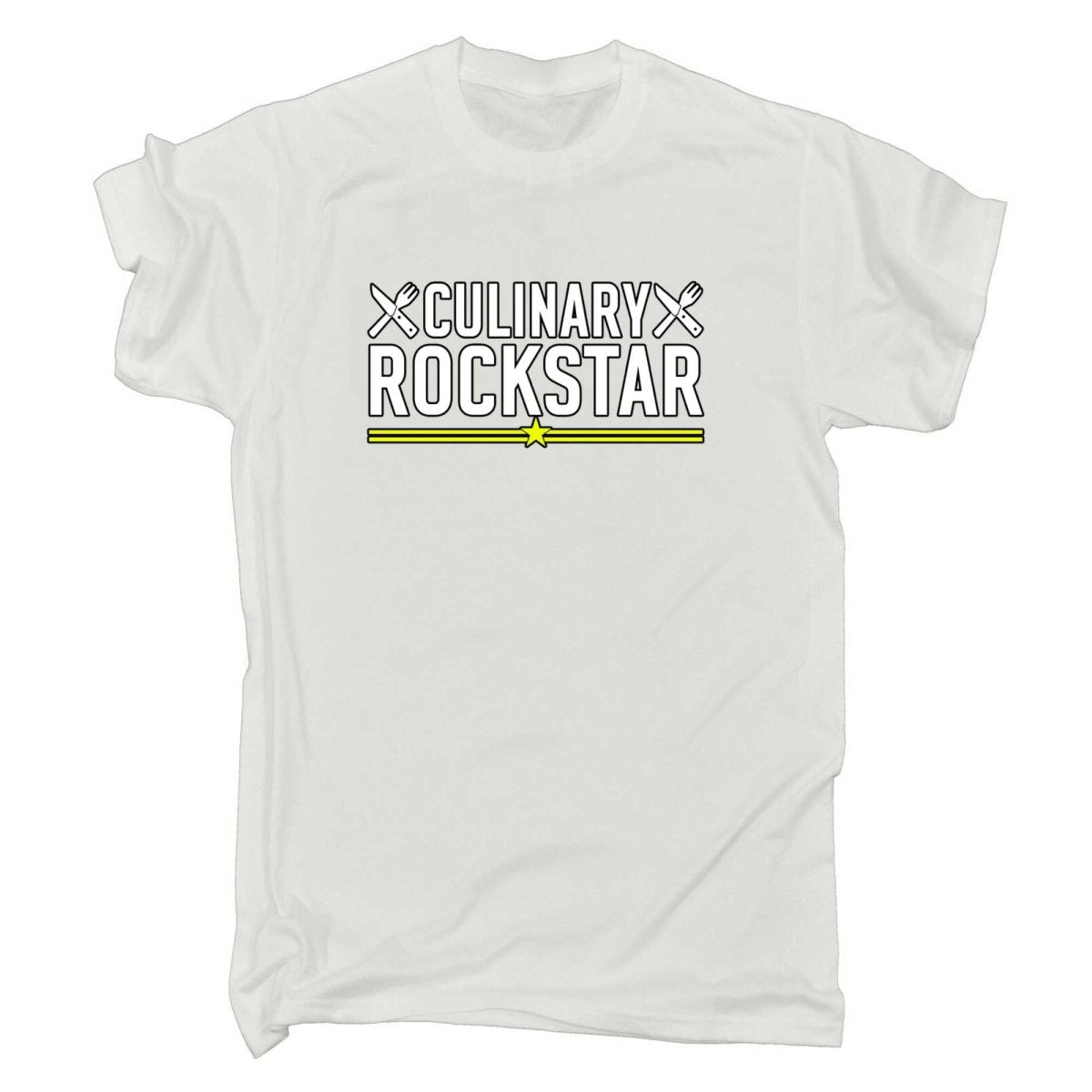 Culinary Rockstar Chef - Mens Funny T-Shirt Tshirts - 123t Australia | Funny T-Shirts Mugs Novelty Gifts