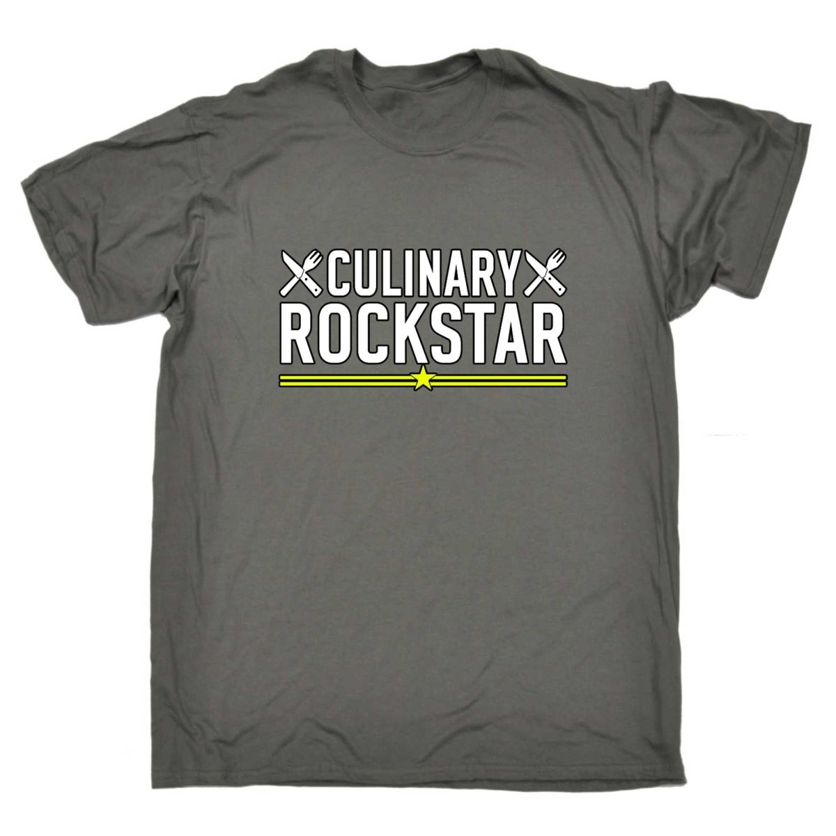 Culinary Rockstar Chef - Mens Funny T-Shirt Tshirts - 123t Australia | Funny T-Shirts Mugs Novelty Gifts