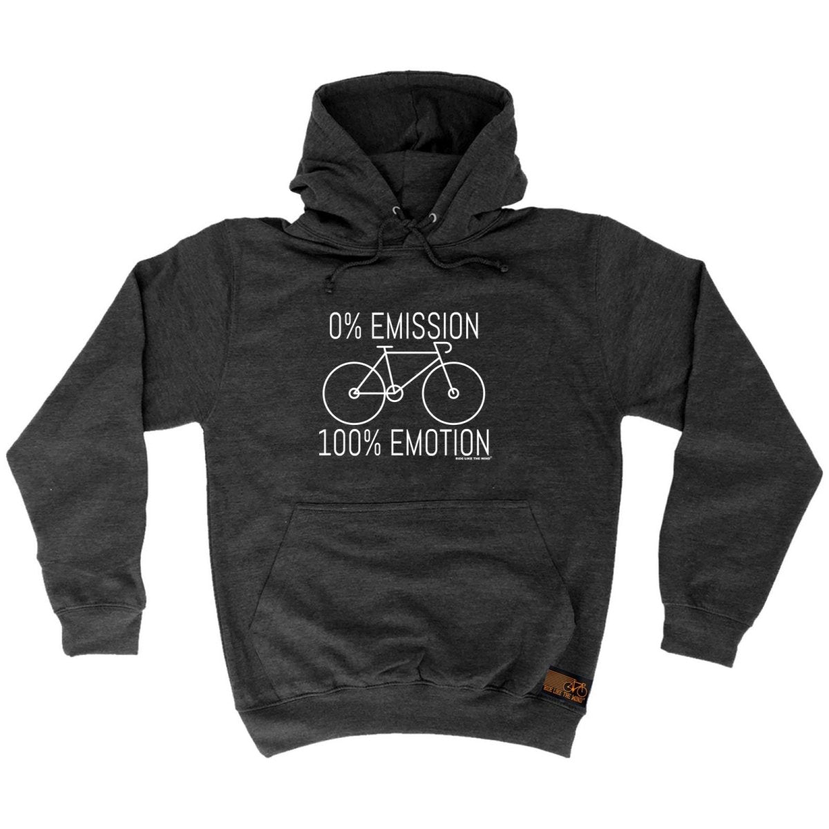 Cycling Rltw 0 Emissions 100 Emotion - Funny Novelty Hoodies Hoodie - 123t Australia | Funny T-Shirts Mugs Novelty Gifts