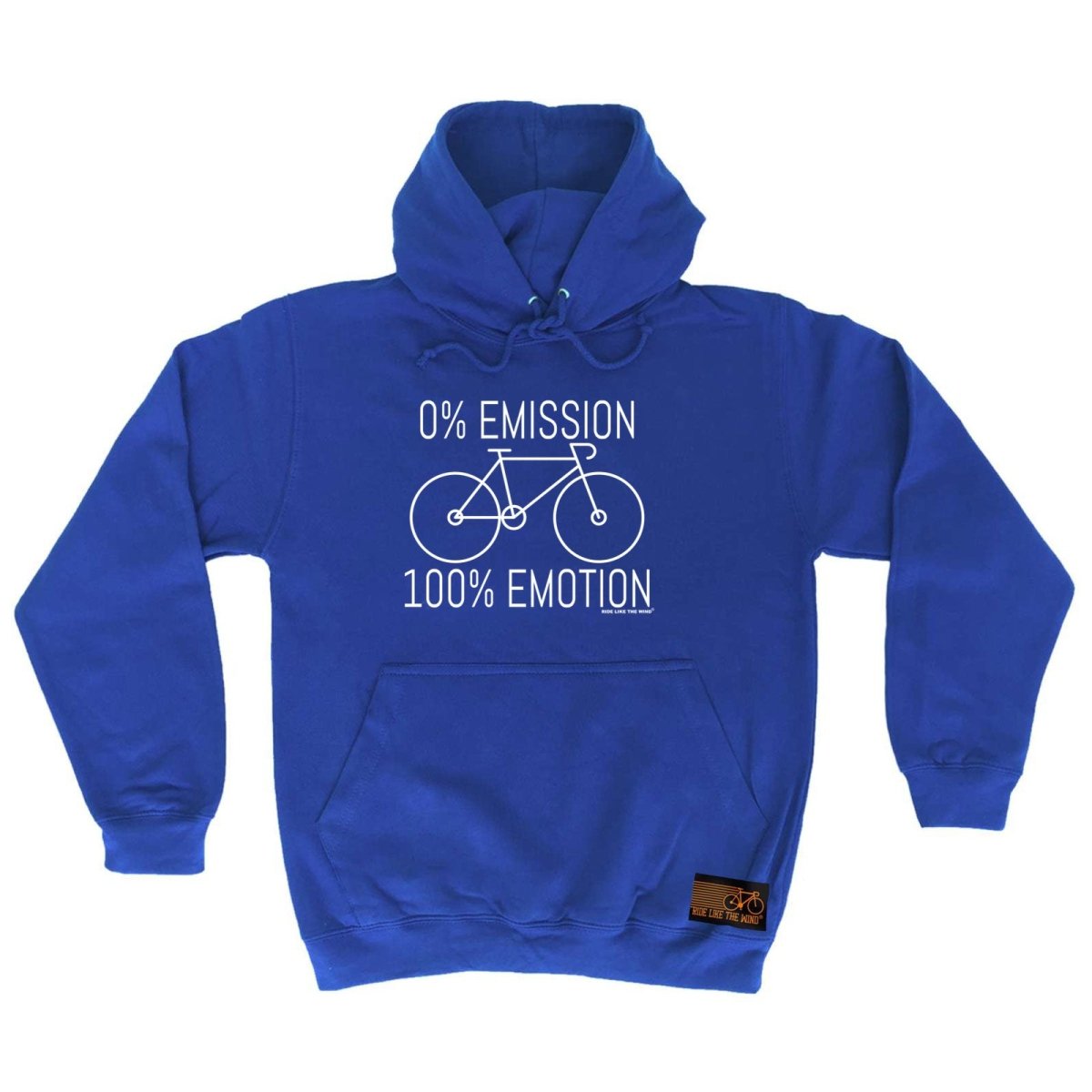 Cycling Rltw 0 Emissions 100 Emotion - Funny Novelty Hoodies Hoodie - 123t Australia | Funny T-Shirts Mugs Novelty Gifts