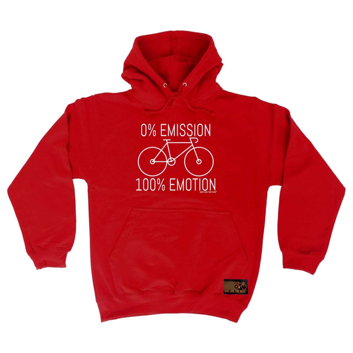 Cycling Rltw 0 Emissions 100 Emotion - Funny Novelty Hoodies Hoodie - 123t Australia | Funny T-Shirts Mugs Novelty Gifts