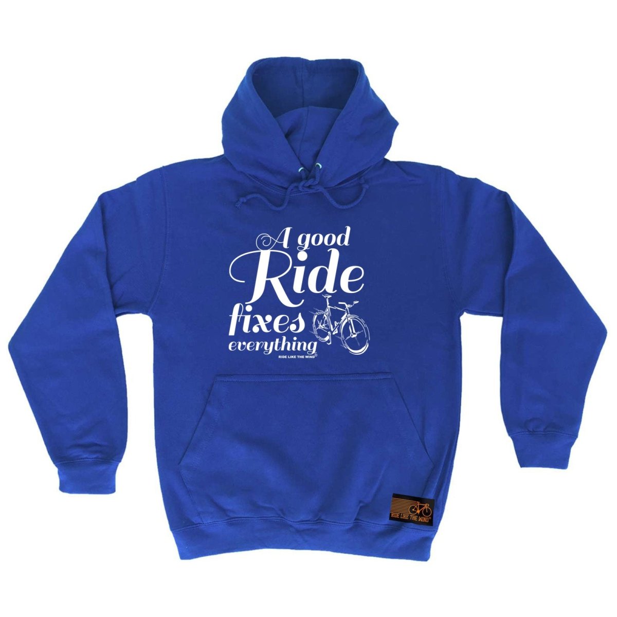 Cycling Rltw A Good Ride Fixes Everything - Funny Novelty Hoodies Hoodie - 123t Australia | Funny T-Shirts Mugs Novelty Gifts