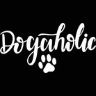 Dogaholic Dog Dogs Paw Print - Mens 123t Funny T-Shirt Tshirts