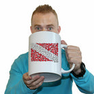 Ow Diving Flag Divers - Funny Giant 2 Litre Mug