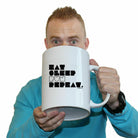 Pb Eat Sleep Run Repeat - Funny Giant 2 Litre Mug