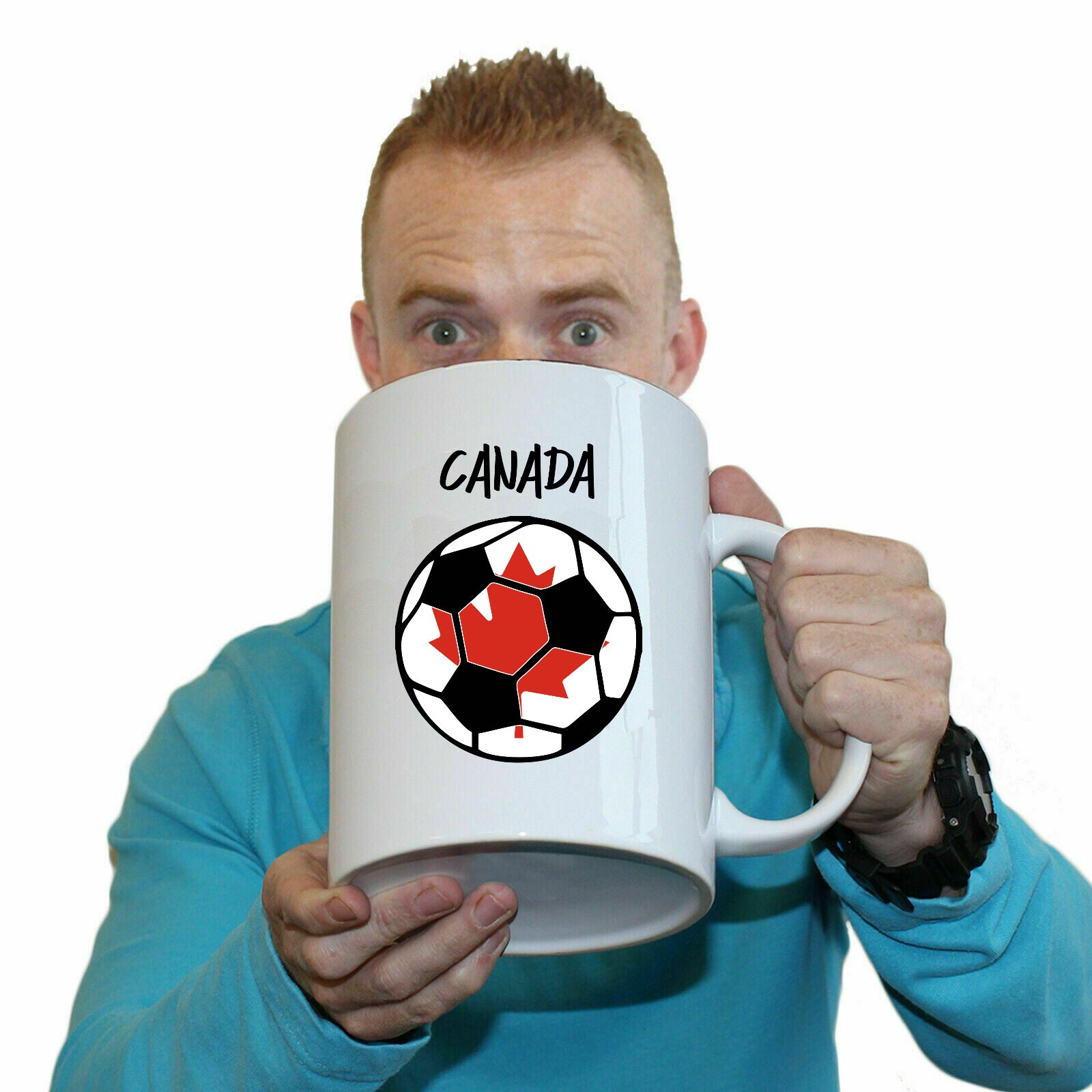 Canada Football - Funny Giant 2 Litre Mug