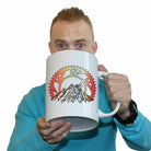 Mountain Biking Cogs Cycling Bicycle Bike - Funny Giant 2 Litre Mug