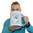 Its Not How Deep You Fish Wiggle Worm Fishing Angling - Funny Giant 2 Litre Mug