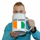 Cote Divoire - Funny Giant 2 Litre Mug