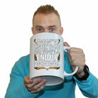 Dont Listen To Me End Up Drunk Beer Alcohol - Funny Giant 2 Litre Mug